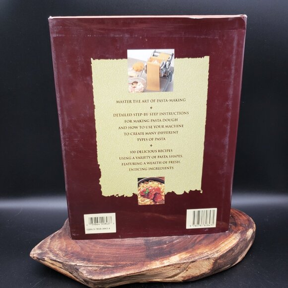 The Pasta Machine Cookbook Gina Steer 1997 Hardcover Chartwell Books 100 Recipe - Picture 2 of 6